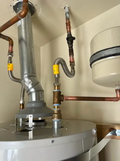 Water heater installation and plumbing repair in Springfield